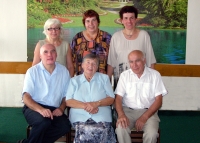 With family in the Czech Republic, 2007