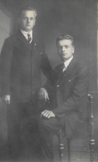 Father with his brother Josef, about 1930