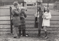 Karel Matula během zájezdu ze školy do ZOO v Ostravě v roce 1977
