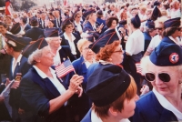 Members of the American Sokol, all-Sokol gathering in Prague, 1994