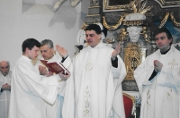 Primice, 14 February 1999, at St. Gothard's, Prague