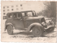 Father's first Tatra car
