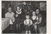 Christmas in Horní Slavkov, 1954