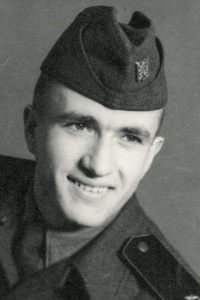 Soldier Jaroslav Losert, circa 1954