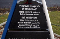 Monument to the victims of communist totalitarianism in Radošovice - detail