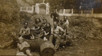 Czechoslovak refugees, who went to fight in the West against the Nazis, stopped in Ćuprija with their compatriots after crossing the Balkans, 1940