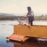 On the Road in the Yukon, Canada, 1973