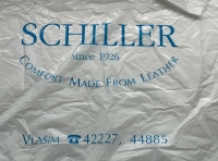 Vlašim, after 1992: company promotional white plastic bag