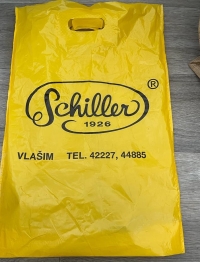 Vlašim, after 1992: company promotional white plastic bag