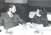 Alois Volkman and his wife, 1980s