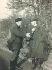 Bohumil Fulín as a gamekeeper
