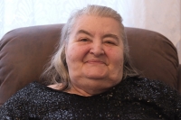 Dobromila Šebestová at home, December 2023