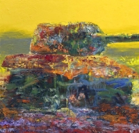 Painting by Pavel Šmíd / Tank / 2023