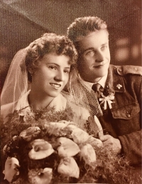 Ludmila Roušarová and Josef Dvořák , 1960