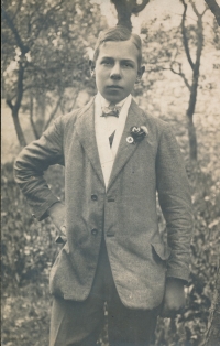 Otec Zdeňka Cvrka, cca 1920