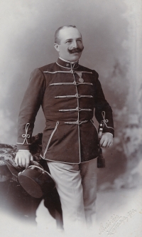 Johan Fischer, paternal grandfather of Bronislava Volková, 1900