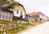 Closer to us is the house of Václav Merhaut, Gerník, undated