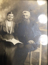 Great-grandmother Karolina and great-grandfather Franz Buchberger from grandmother's side, around 1910