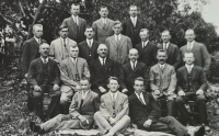 Buk householders, Czechs and Germans together, before the war, 1938