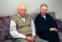Karel Hník with photographer Jiří Havel / about 2020