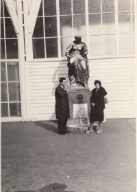 Jakub Klepáček and his wife Alžběta in Czechoslovakia, where they lived permanently since the 1960s