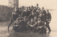 In Poprad, school of operators, 1957