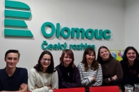 Student team, Stories of our neighbours project, Czech Radio Olomouc, January 2024