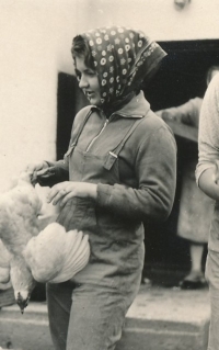 Ludmila Sulitková na počátku šedesátých let