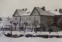 The Czech house or "cooperative house", where Vladimír Frenzl lived with his parents and sister since 1962