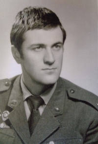 Vladimír Frenzl in the army (served in 1974-1976)