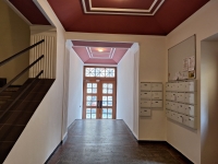 The vestibule of the house in Řeznická Street, where Professor Adam lived