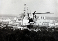 Chernobyl power plant in June 1986