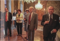 With Professor Klener at the Czech Head Ceremony