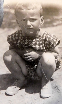 Dalibor Kloc in his childhood