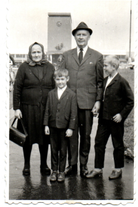 Rodiče Ferdinand a Kateřina Křivánkovi v Chebu, 1962