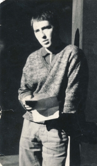 Tomáš Pěkný, colleague and editor of the Student magazine, 1964