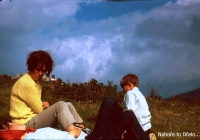 Wife and children of the witness on holiday, 1970s