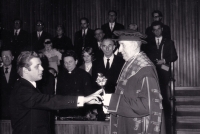 Graduation of M. Buben, 1970