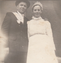 Husband and wife Roth, Gerník, 1958