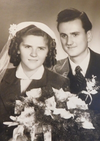 Wedding photo of Dalibor and Marie Klocová