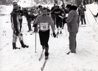 Lubomír Peške vítězem 1. ročníku Unhošťské lyže / 1983