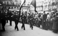 Celebration of May Day 1948 in Frýdlant