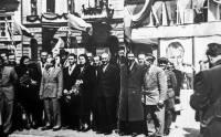 Celebration of May Day 1948 in Frýdlant