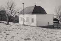 The house in Křimice, built by his wife's father Bohumil Soukup and completed by Jiří Cimrman in the 1970s