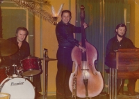 Lubomír Schimmer performing at the Moulin Rouge in Munich in 1975