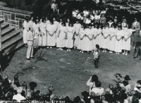 Unveiling of the TGM Memorial in Nová Paka on 2 September 1992