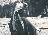 Mapuche beauty in her best clothes