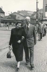 Parents Hana and Jan Hostovský, 1960s