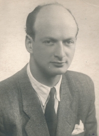 Father of the witness, Jan Hostovský, 1950s