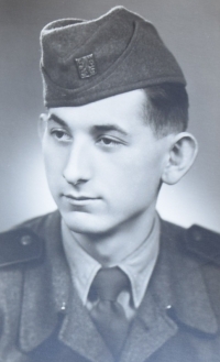 Miroslav Bednar in 1953-1955, military service